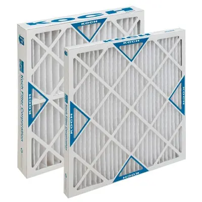 Koch 102-032-002 12x20x2 High Capacity Pleated Air Filter MERV 8