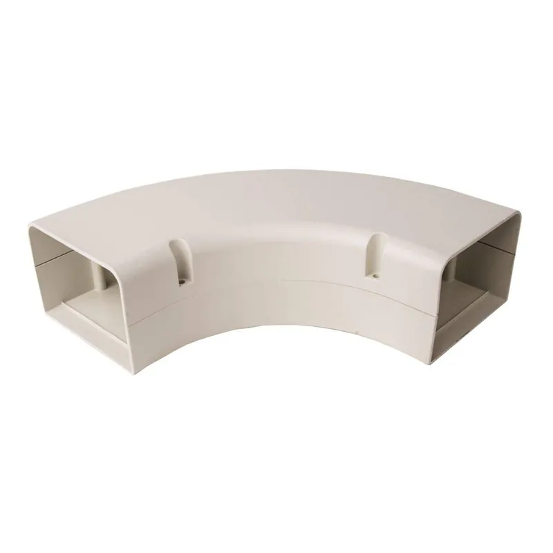 Diversitech 230-LFB4 SpeediChannel 90 Degree Long Flat Elbow 4 Inch