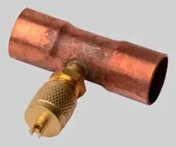 DiversiTech VTS-10 Refrigerant Access Tee Soldered SAE Male Flare Replacement VTS-10