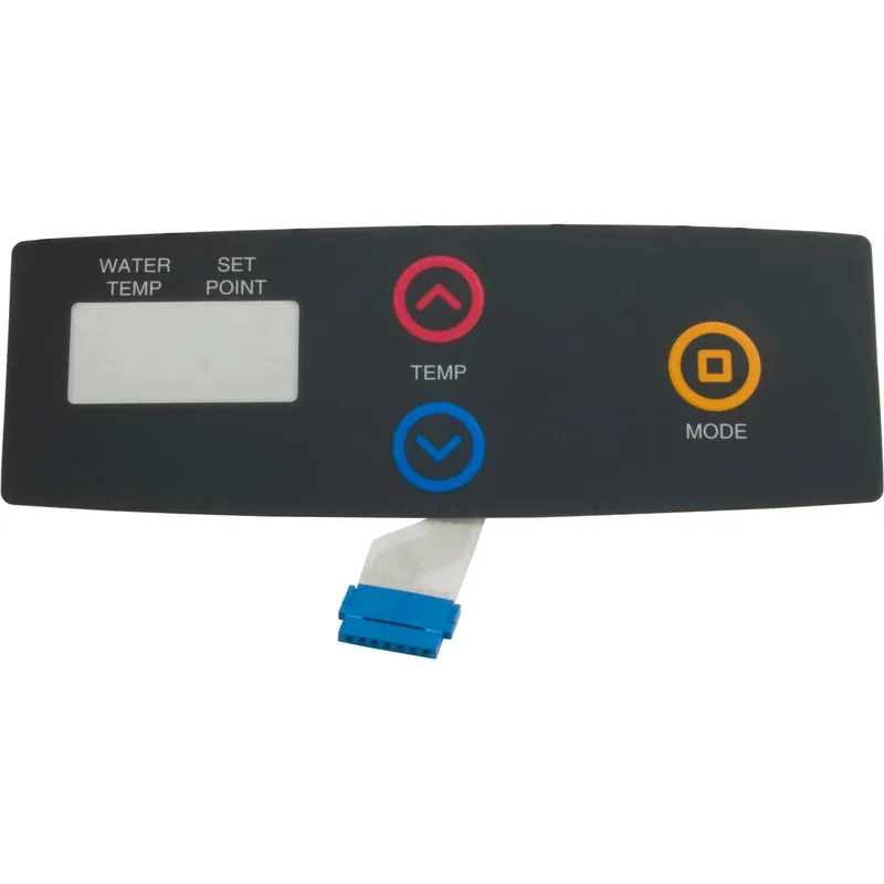 Raypak 009492F Switch Decal Membrane Kit for 185B-407