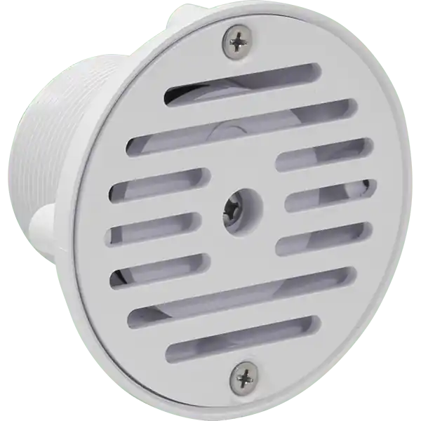 Hayward SP1424 Adjustable Inlet Fitting 1.5-inch FIP x 2-inch MIP White Concrete Pool Fitting