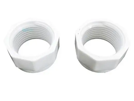 Pentair ED15 Plastic Feed Hose Mender Nut Replacement for Automatic Pool Cleaner 2-Pack