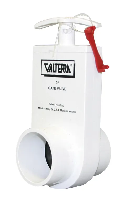Valterra 2203X PVC Unibody Gate Valve, 2 Spigot