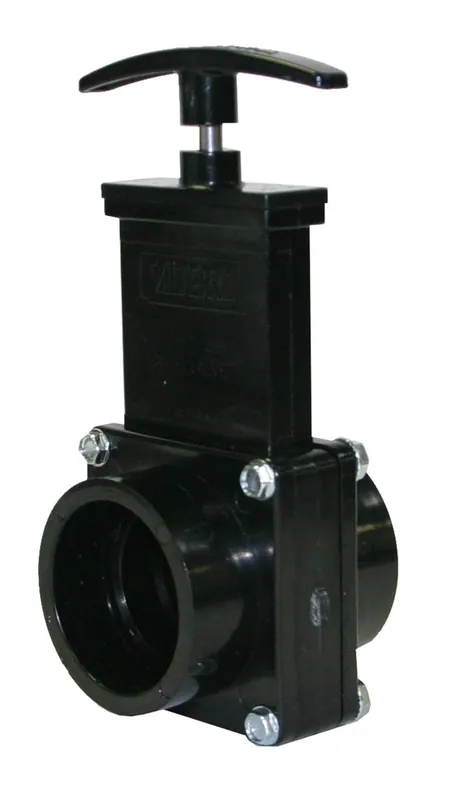 Valterra 7101 ABS Gate Valve Black 1-1/2 Slip