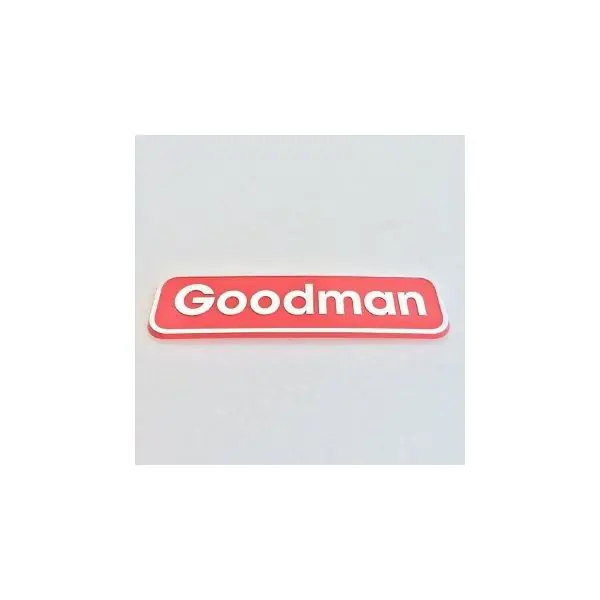 Goodman 0161R00092 Nameplate Goodman Replaces 0161R00009P