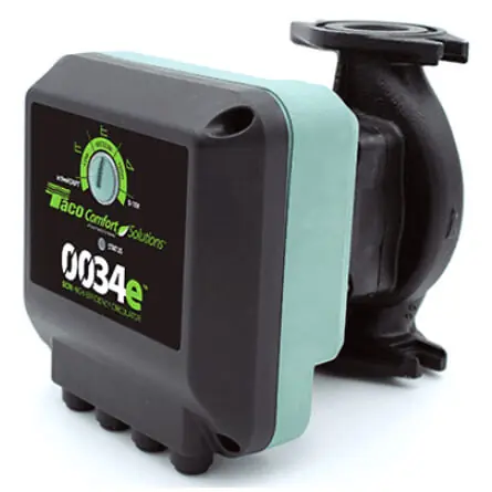 TACO 0034E-F2 Circulator Pump 0034E ECM High Efficiency (Each) Replacement MPN