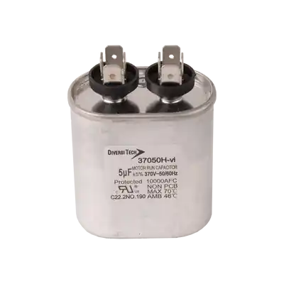 DiversiTech 37050H 5mfd 370V Oval Run Capacitor