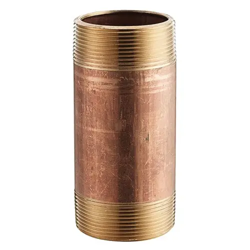 Merit Brass 2012-150 Brass Nipple 3/4 Inch x 1-1/2 Inch Schedule 40
