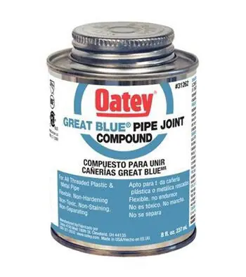 SK0302599-US20260702-105043-0 Oatey 31261 14 PINT GREAT BLUE PIPE THREAD SEALANT WITH BRUSH - Image 1