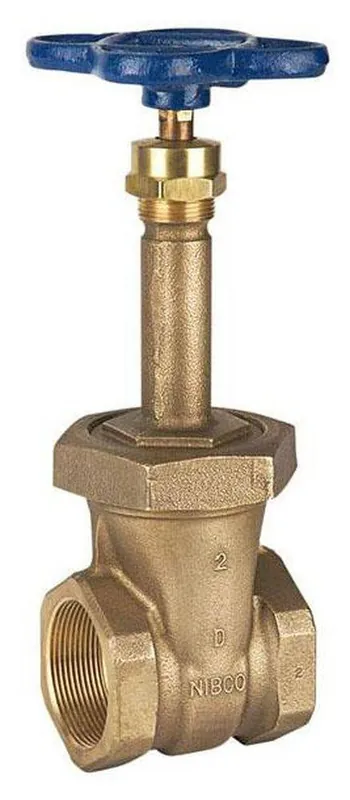NIBCO NL1M004 T-134 1/4 in Bronze Full Port FNPT Gate Valve
