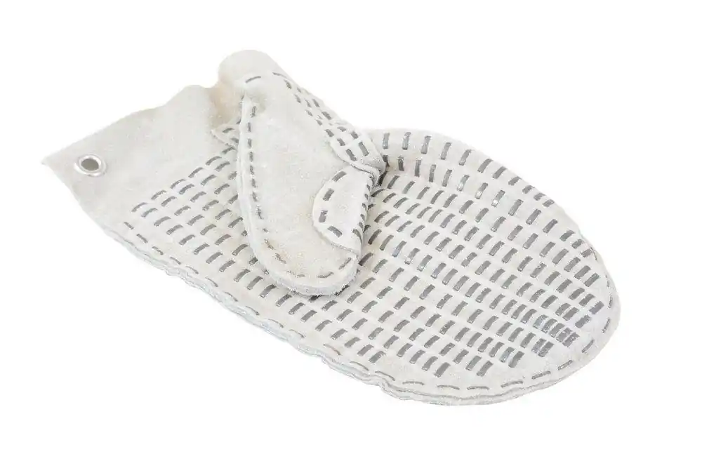 SK0302727-US20260702-105043-0 Ridgid 59205 Left Hand Drain Cleaning Mitt - Image 1