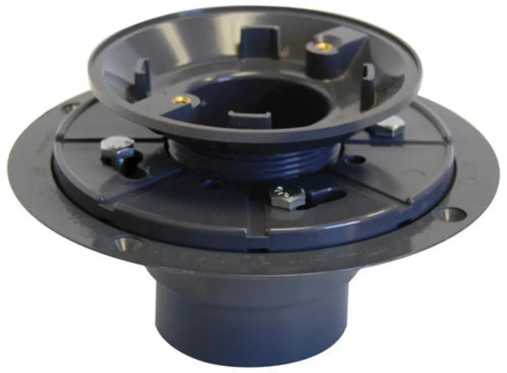 SIOUX CHIEF 821-200PLPK DRAIN SHWR PAN PVC LESS STRAINER