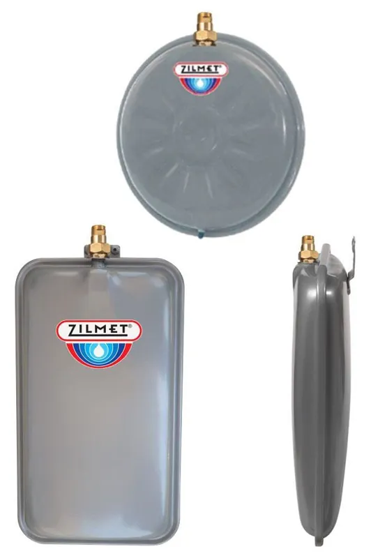 Zilmet ZFT18R-30 Flat Hydronic Wall-Hung Expansion Tank - 4.8 Gallon