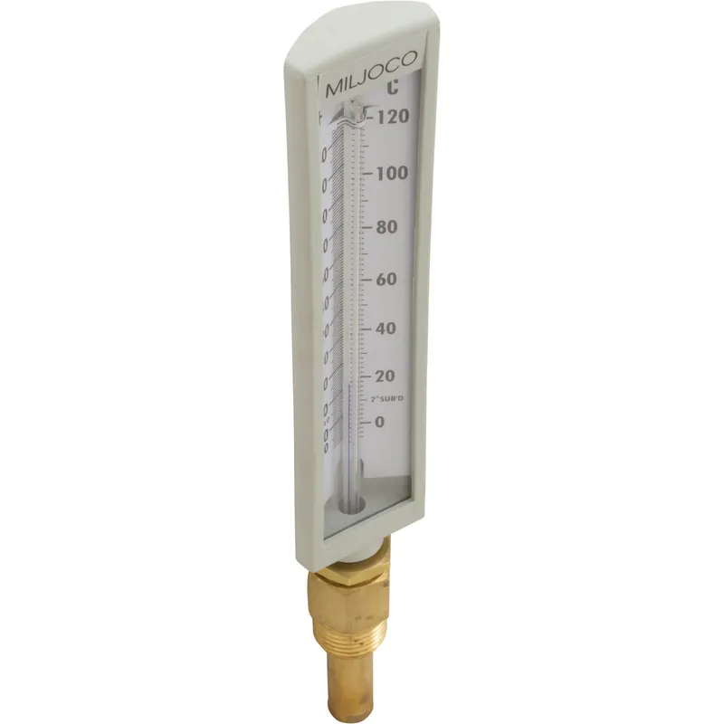 Raypak 600133 Thermometer Brass Vertical