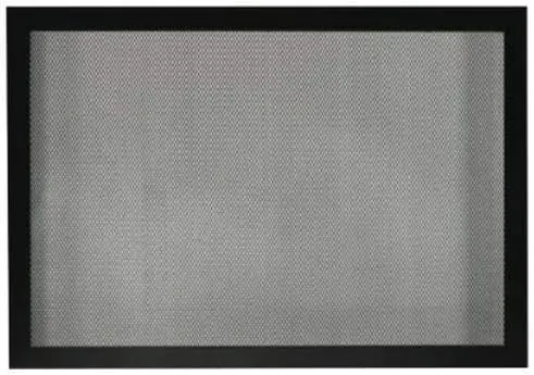 Empire Industries DVFB36SPBL Fireplace Barrier Screen for Tahoe Peninsula and See-Thru Fireplaces