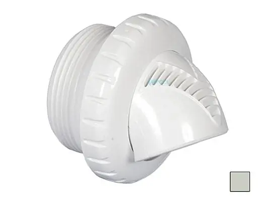 Infusion Pool Products VRFTHLG Inlet Fitting Venturi 1-1/2mpt Light Gray