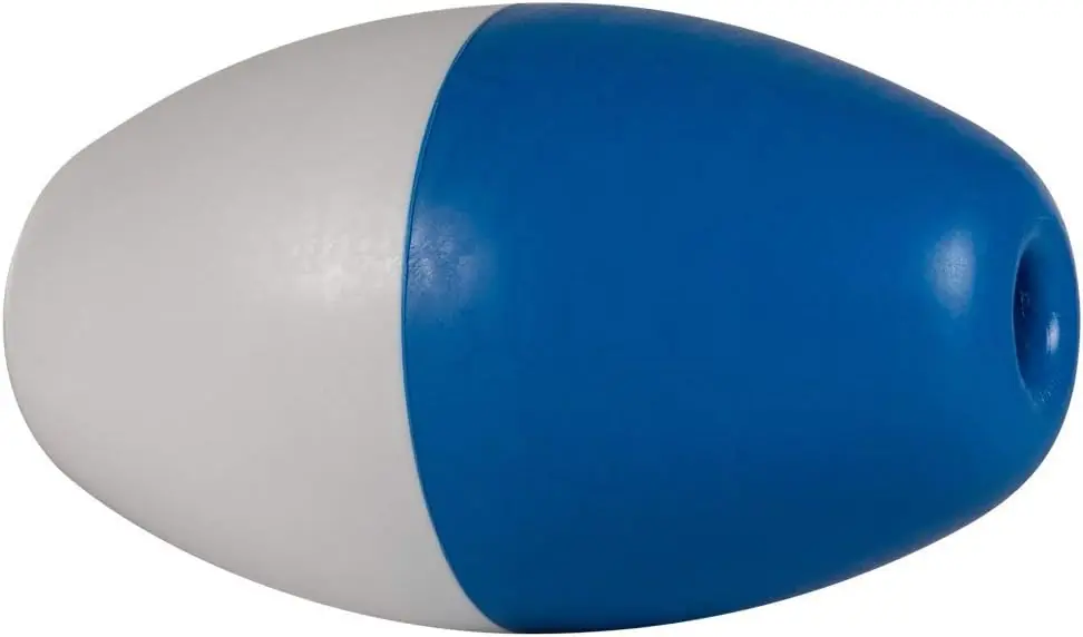 Pentair R181086 #590 Oval Safety Float, 5 in x 9 in, Blue/White