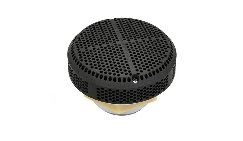 Waterway Plastics 640-3577V VGB Super Hi-Flow Suction Assembly - 5 in. dia Cover, 2 in. Spigot Deep Socket