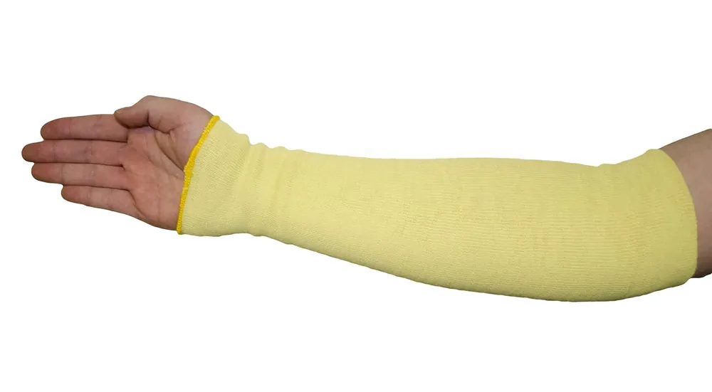 West Chester 2514KE Cut Resistant Sleeve - Single Ply Yellow Size 14