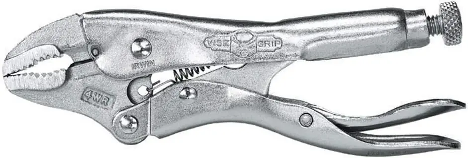 Vise-Grip 1002L3 Curved Jaw Locking Pliers with Wire Cutter 4WR