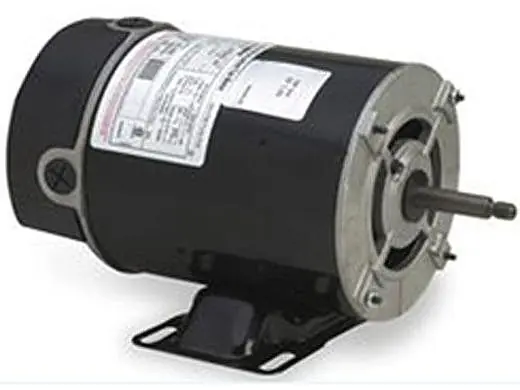 U.S. Motors EZBN36 Definite Purpose Single Phase ODP Thru Bolt w/Base Motor
