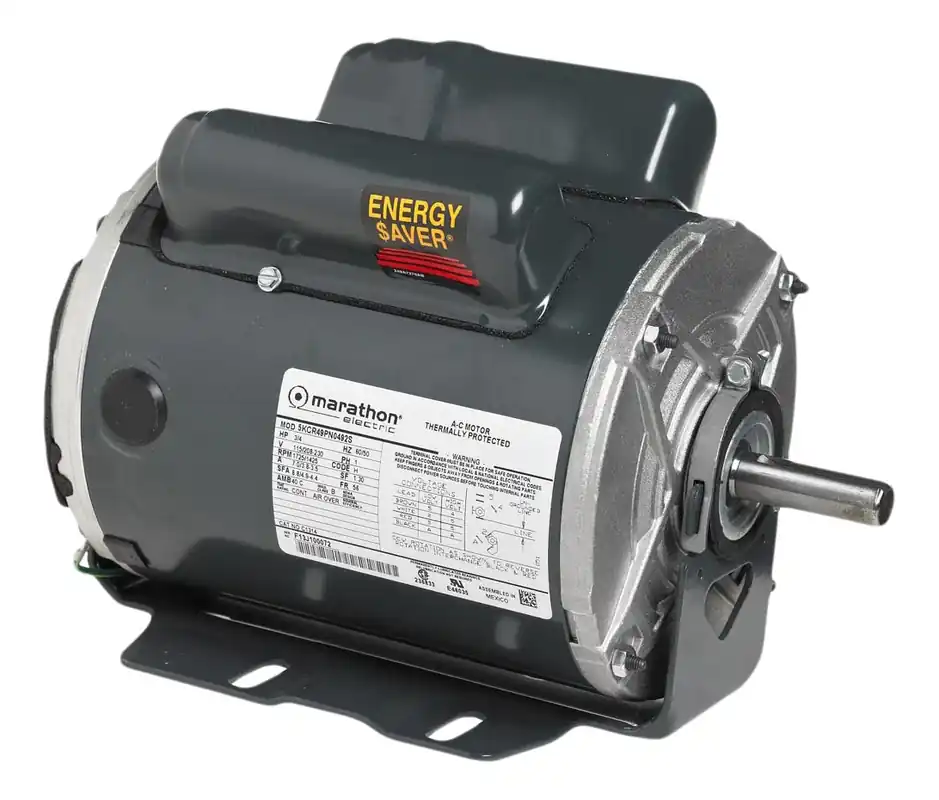 SK0308077-US20260702-105043-0 Marathon Electric MX1904 Farm Duty Exhaust Fan Motor 1 Split Phase 1/3 hp - Image 1