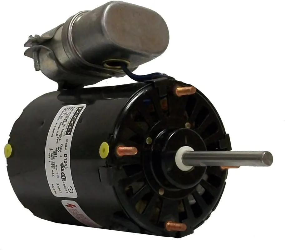 Fasco D1243 3.3 Inch Diameter PSC Motor 1/20 HP 115 Volts 1550 RPM
