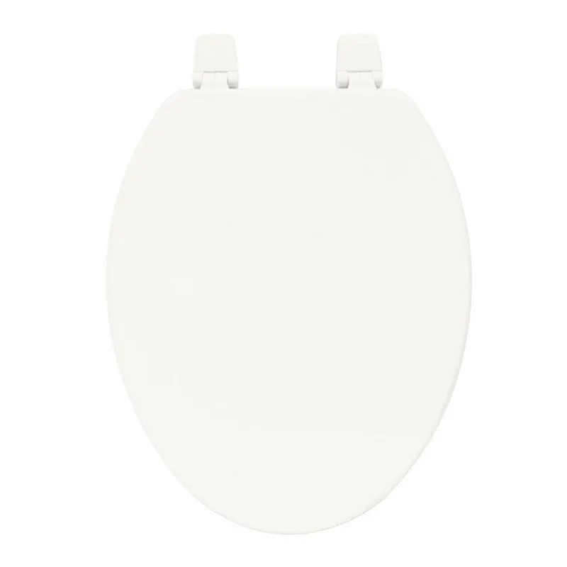 Jones Stephens U004WD00 Comfort Elongated Closed Front with Cover Toilet Seat in White