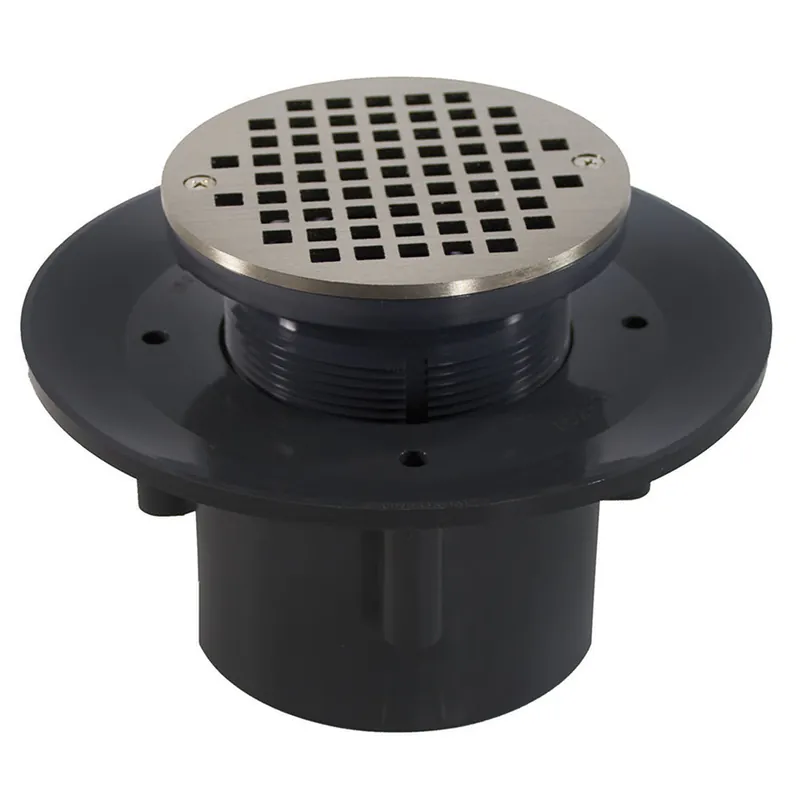 Jones Stephens D49307 2 X 3 HD PVC SLAB DRAIN W/6 NB STR