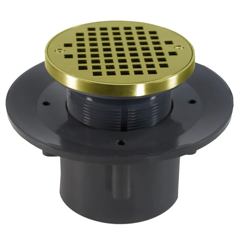 Jones Stephens D49327 2 X 3 HD PVC SLAB DRAIN W/5 PB STR &RNG