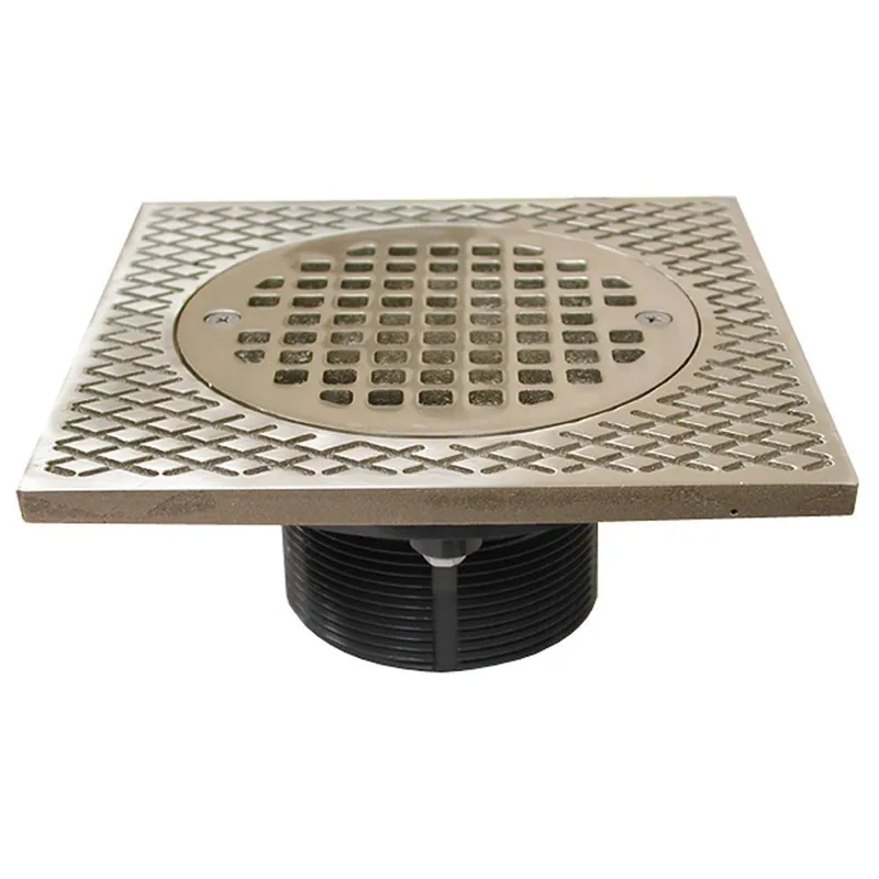 SK0310045-US20260702-105043-0 Jones Stephens D56501 3 In. IPS PVC Round Spud in Nickel Bronze - Image 1