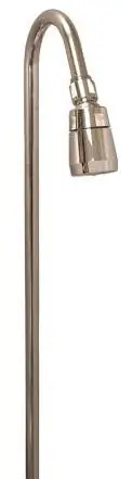 Jones Stephens S10076 Add-A-Shower Riser with Showerhead 5/8 x 61-1/8