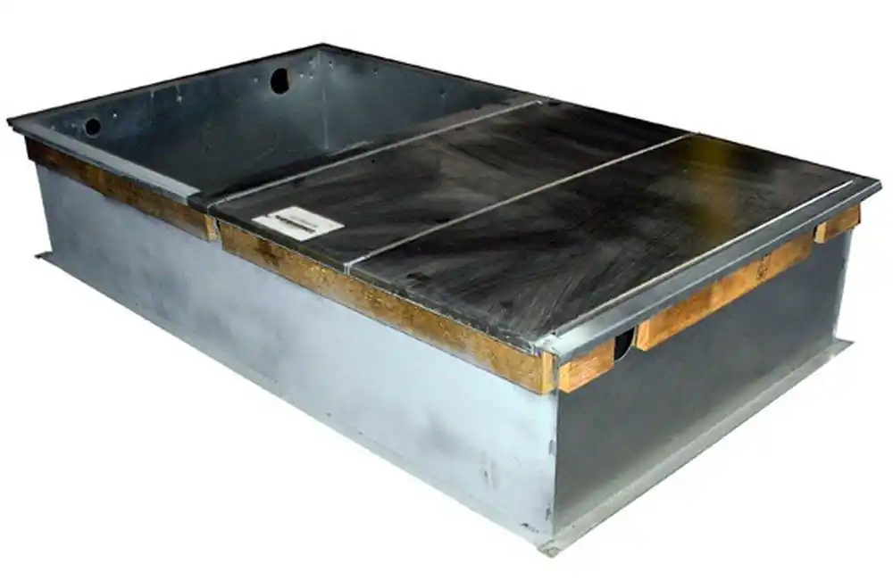 McDaniel Metals 14CURB3672B 70-3/4 x 14 in. Curb Box Galvanized Steel 18 ga