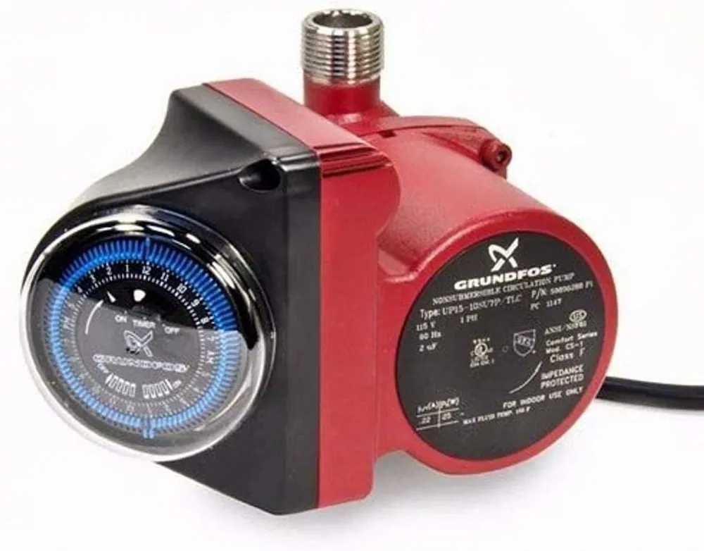 Grundfos GF595916 Comfort System Hot Water Recirculator System UP15-10 SU7P TLC 595916