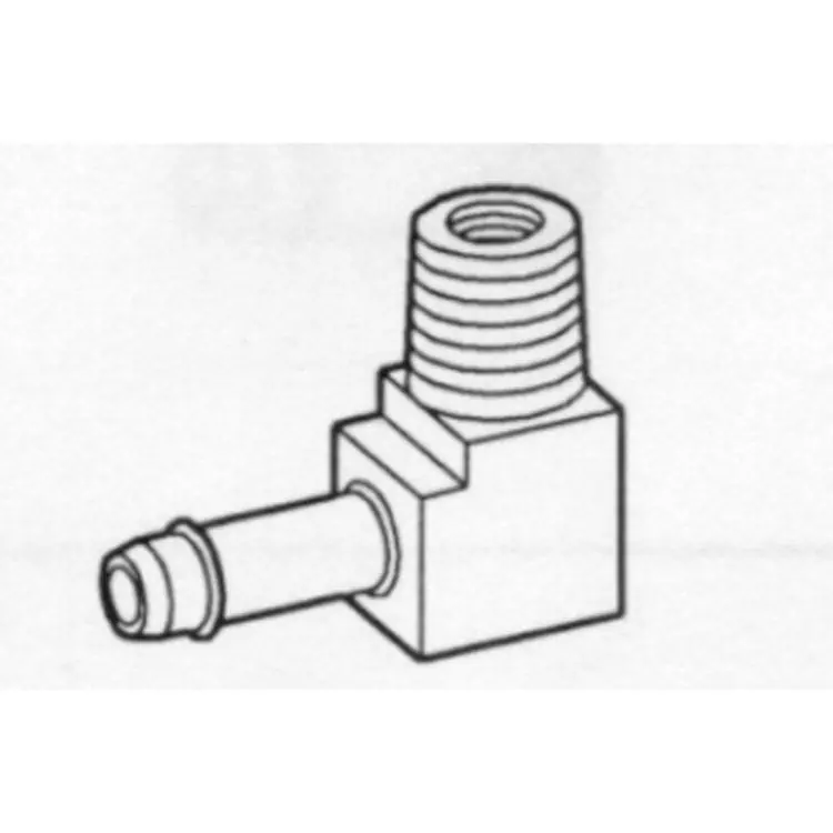 Johnson Controls F-500-41 Elbow 1/4 x 1/8 Inch MPT Brass