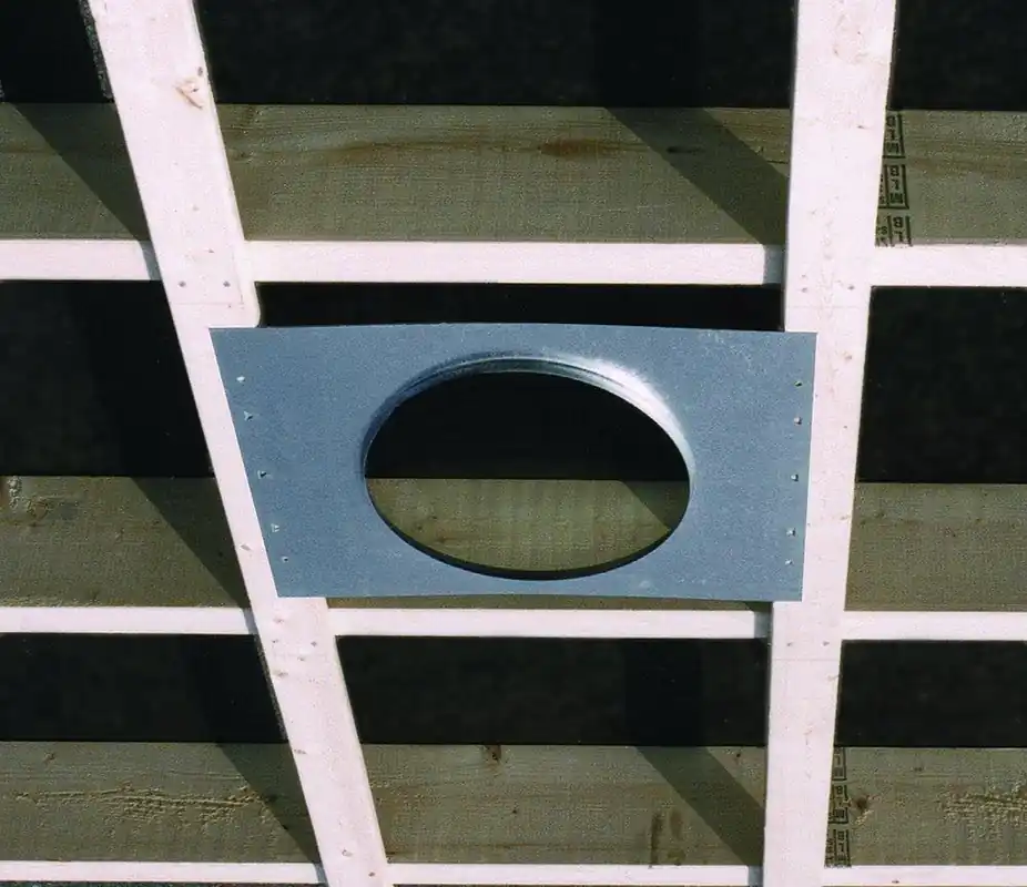 Rectorseal 81965 16 in. Duct Flange 26 ga PVC