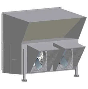 Daikin DPE1803002 Downflow Power Exhaust