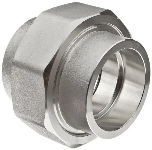 Merit Brass SW3487D-32 Pipe Union 2 Inch Socket Weld Class 3000