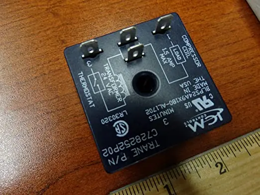 Trane RLY01634 3 Min Time Delay Relay 0.5A 24V
