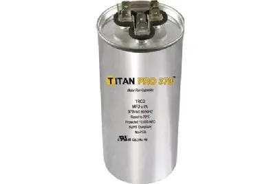 SK0314527-US20260702-105043-0 Packard TRCD455 Motor Run Capacitor Oval/MFD: 45/5 / Volts: 370 - Image 1