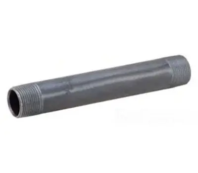 MATCO-NORCA ZNB10CL 3 in. x Close Welded Black Steel Nipple Lead Free