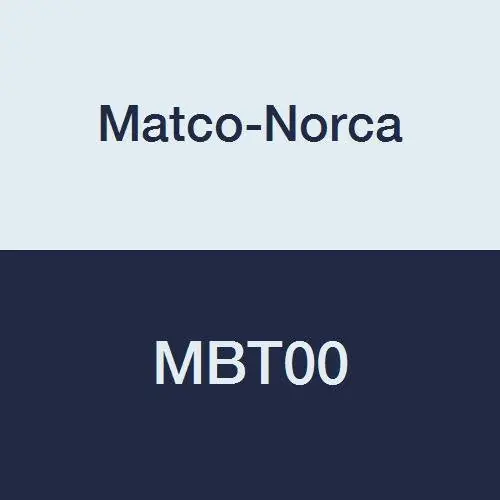 Matco-Norca MBT00 Malleable Tee 1/8 Inch Black