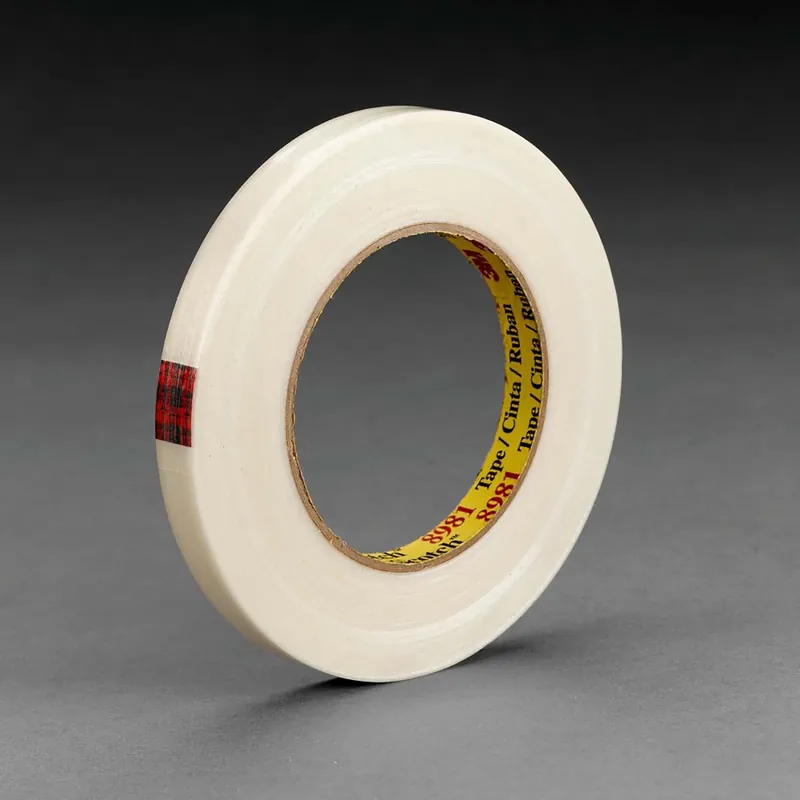 3M 7000123468 Transparent Scotch 6.6 mil Polypropylene Film Filament Tape