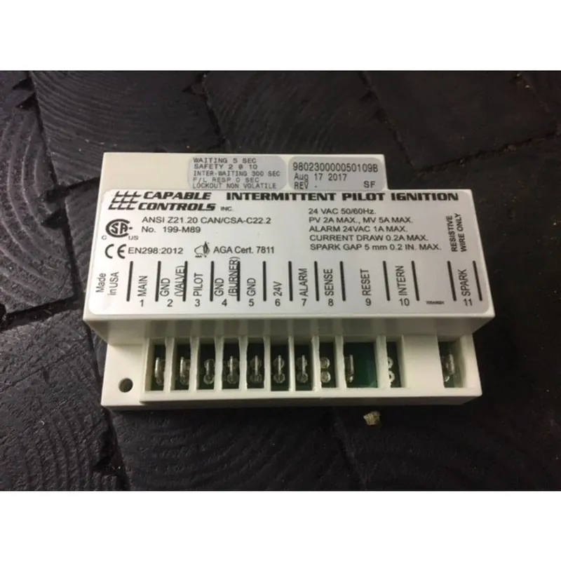 Peerless 50732 Ctrl Capable Controls Ign Mod