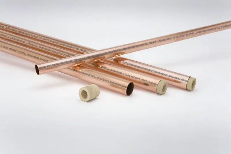 Mueller Industries AC10020 , AIR CONDITIONING REFRIDGERATION (ACR ), 1-1/8 OD X 20'