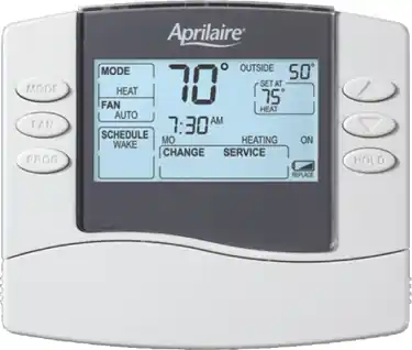 Aprilaire 8463 Programmable 1H/1C Thermostat 5+2 or 5+1+1 Day Series