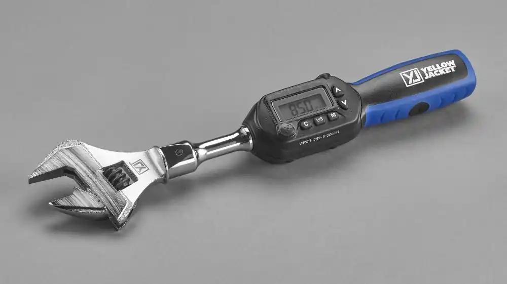 SK0316227-US20260702-105043-0 Yellow Jacket 60648 Digital Adjustable Torque Wrench 752 in-lb Torque 10.6 in - Image 1