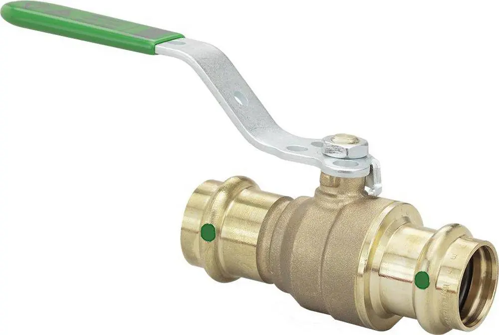 SK0316398-US20260702-105043-0 Viega 79920 ProPress 1/2 in. Bronze Press 250# Ball Valve - Image 1