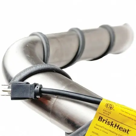 Briskheat FFSL81-50 Heating Cord 5 A Plug and Play 50 ft