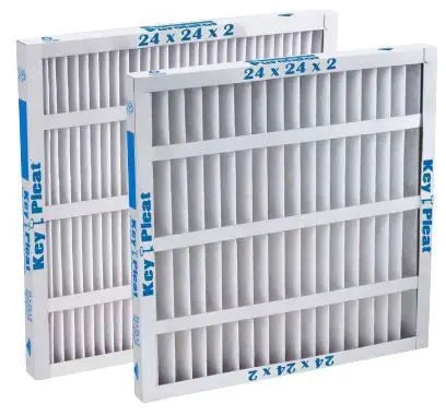 Pamlicoair 21208-012430 Pamlico Air - - 24 x 30 x 1 MERV 8 Z-Line Standard Pleated Filter  - Pack of 12